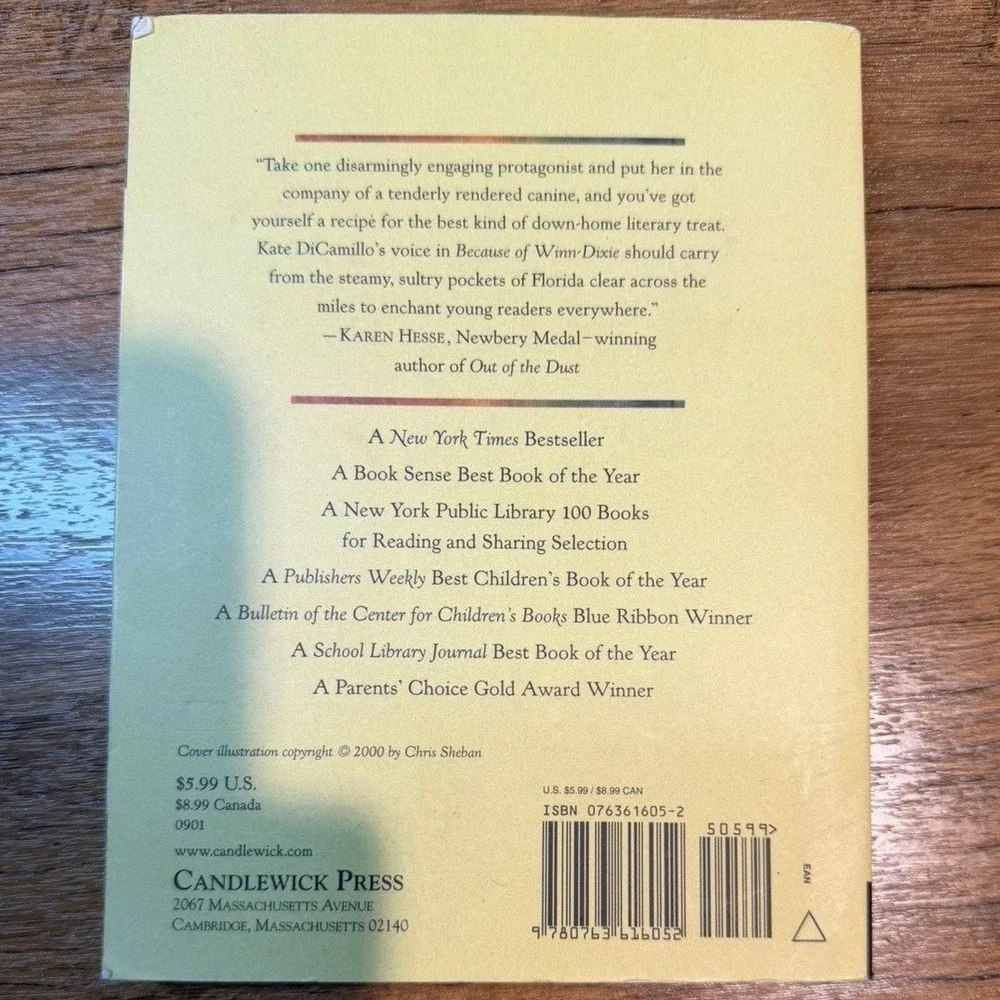 Because of Winn-Dixie‎ - Paperback, by DiCamillo Kate - Good